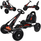 suur pedaalidega gokart reguleeritava istme ja õhkkummidega sp0839