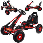 suur pedaalidega kart reguleeritava istme ja õhkkummidega sp0839