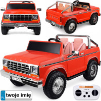 kahekohaline akuga lasteauto ford bronco klassikaline pickup pa0338