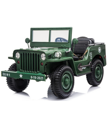 3-kohaline akuga lasteauto j e e p willys puldiga pa0249