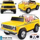 kahekohaline akuga lasteauto klassikaline ford bronco pickup pa0338