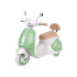 klassikaline elektriline laste tõukeratas pa0330 roheline