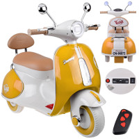 klassikaline elektriline laste tõukeratas pa0330 oranž