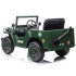 sõjaväeline akuga auto willys + pult pa0263