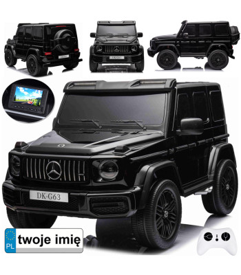 akuga lasteauto mercedes-benz g63 amg 4x4 kahekohaline puutepaneeli ja raadioga