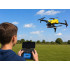 kaameraga kokkupandav droon quadcopter + mälukaart rc0756
