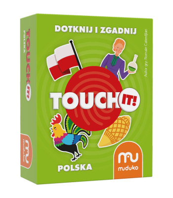 Muduko kaardimäng Touch It! puuduta ja arva - Poola GR0729