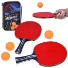 lauatennise komplekt: 2 puidust reketit + 3 palli + ümbris sp0870