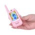 2-osaline laste videoga raadiosaatjate komplekt walkie talkie lcd 2