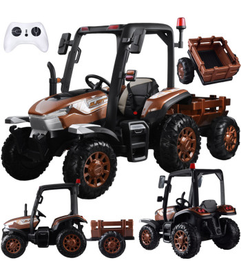 suur laste traktor haagisega 4x4 ja pult pa0266