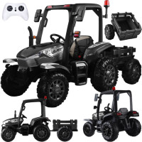 suur 4x4 laste traktor haagise ja puldiga pa0266