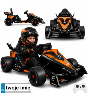 laste elektriline vormeliauto formula e mclaren neom pa0346