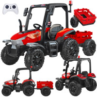 suur laste traktor haagisega 4x4 ja puldiga pa0266