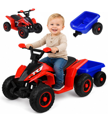 laste elektriline atv haagisega pa0351
