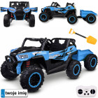 kahekohaline akuga lasteauto buggy 4x4 haagisega pa0342