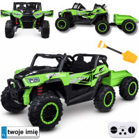 laste elektriauto buggy 4x4 haagisega pa0342