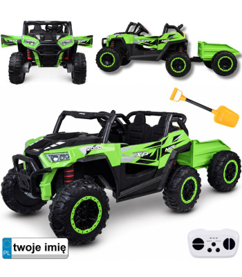 laste elektriauto buggy 4x4 haagisega pa0342