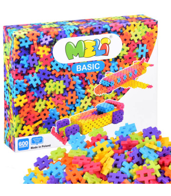 Meli Basic vahvliklotsid 600 detaili ZA4486