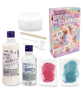 Tuban loov sensoorne Fluffy slime'i komplekt ZA6193 XL