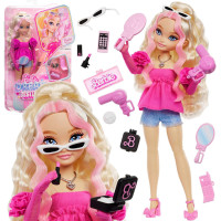 Mattel Barbie Dream Besties Malibu nukk kosmeetikatarvikutega ZA6708