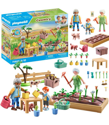Playmobil Country vanavanemate köögiviljaaed, 69-osaline komplekt ZA6714