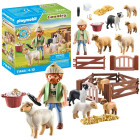Playmobil Country 22-osaline talukomplekt „Noor karjane lammastega” ZA6715