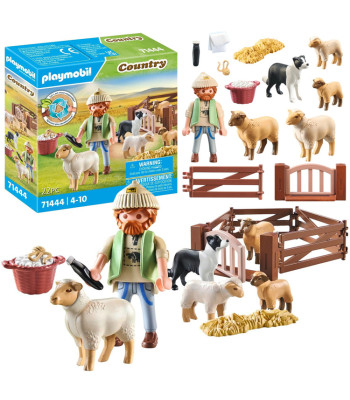 Playmobil Country 22-osaline talukomplekt „Noor karjane lammastega” ZA6715