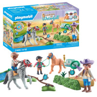 Playmobil Horses of Waterfall ponide takistusvõistlus, 46 osa, ZA6716