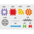 Marioinex Mini Waffle 140-osaline loominguline konstruktor ZA5492