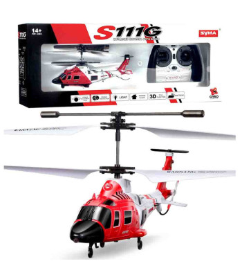 Kaugjuhitav helikopter, puldiga mänguasi Syma S111G RC0541