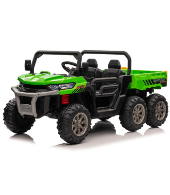 Akutoitel lasteauto Farmer Truck elektrilise kalluriga 4x6 24V