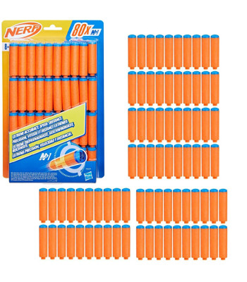 NERF vahtnooled, 80 tk, Hasbro, N1, 6 cm, ZA6189