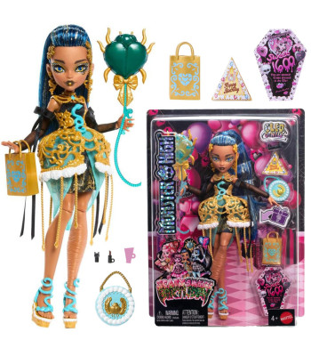 Mattel Monster High Cleo De Nile nukk „Õudmagus sünnipäev“ ZA6704