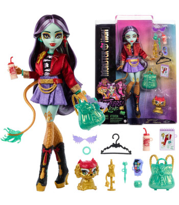 Monster Highi nukk Jinafire Long koos lemmiklooma Cloudyga, ZA6707