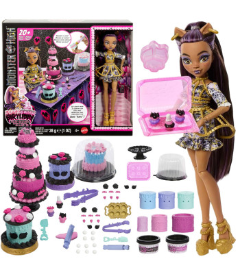 Mattel Monster High Clawdeen Wolfi torti kaunistamise DIY-komplekt ZA6709