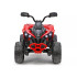Laste akuga quad EVA-rataste ja tuledega, PA0284 CZ