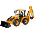Suur JCB-i kaugjuhitav buldooser-ekskavaator-laadur puldiga, 1:20, RC0578