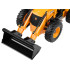 Suur JCB-i kaugjuhitav buldooser-ekskavaator-laadur puldiga, 1:20, RC0578