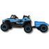 Kahekohaline BUGGY 4x4 elektriauto lapsele koos haagisega PA0342