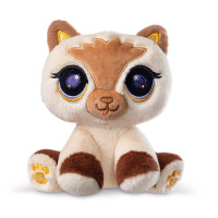 Hasbro Littlest Pet Shop pehme mänguasi, helekollane kassipoeg ZA6725, 16 cm