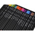 Värvipliiatsid Black Edition + metallkarp, AP0124, 24 värvi, 3,3 mm