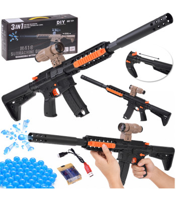 Gel Blaster mängukarabin geelkuulidele, 3 töörežiimi, akutoide, DIY ZA6383 M416