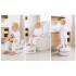 Laste 3-in-1 pott, astmepink ja WC-istme kate jalatoega ZA6574