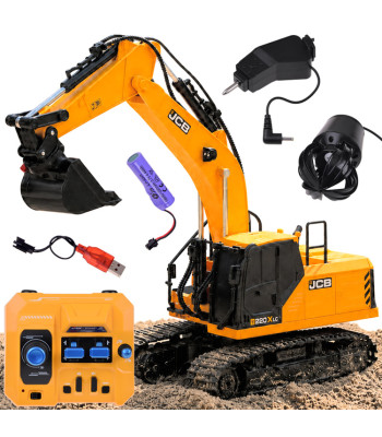 JCB litsentsiga kaugjuhitav roomikekskavaator 3 vahetatava otsakuga RC0790