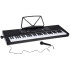 Elektrooniline keyboard puidulaadse puutega, mikrofon IN0184, 61 klahvi
