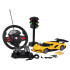 Kaugjuhitav sportauto rooli, pedaalide ja valgusfooriga RC0589 ZO, 28 cm