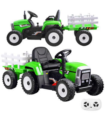 Akuga traktor haagise ja puldiga PA0242