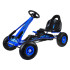 Suur pedaalidega gokart reguleeritava istme ja täispumbatavate ratastega SP0839