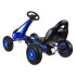 Suur pedaalidega gokart reguleeritava istme ja täispumbatavate ratastega SP0839