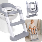 Laste WC-potile mõeldud redeliga iste, pehme istepadi, kuni 25 kg, ZA6606